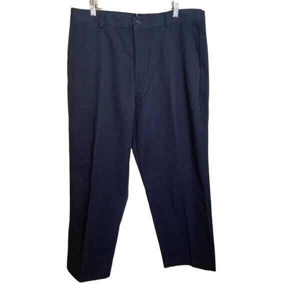 Dockers Womens Size 16 Blue Solid Khaki Chino Pants - Picture 1 of 9